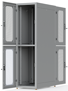 Dual Bay Modular Data Cabinet-Co-location