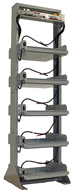 Pre-Wired Relay Battery Rack